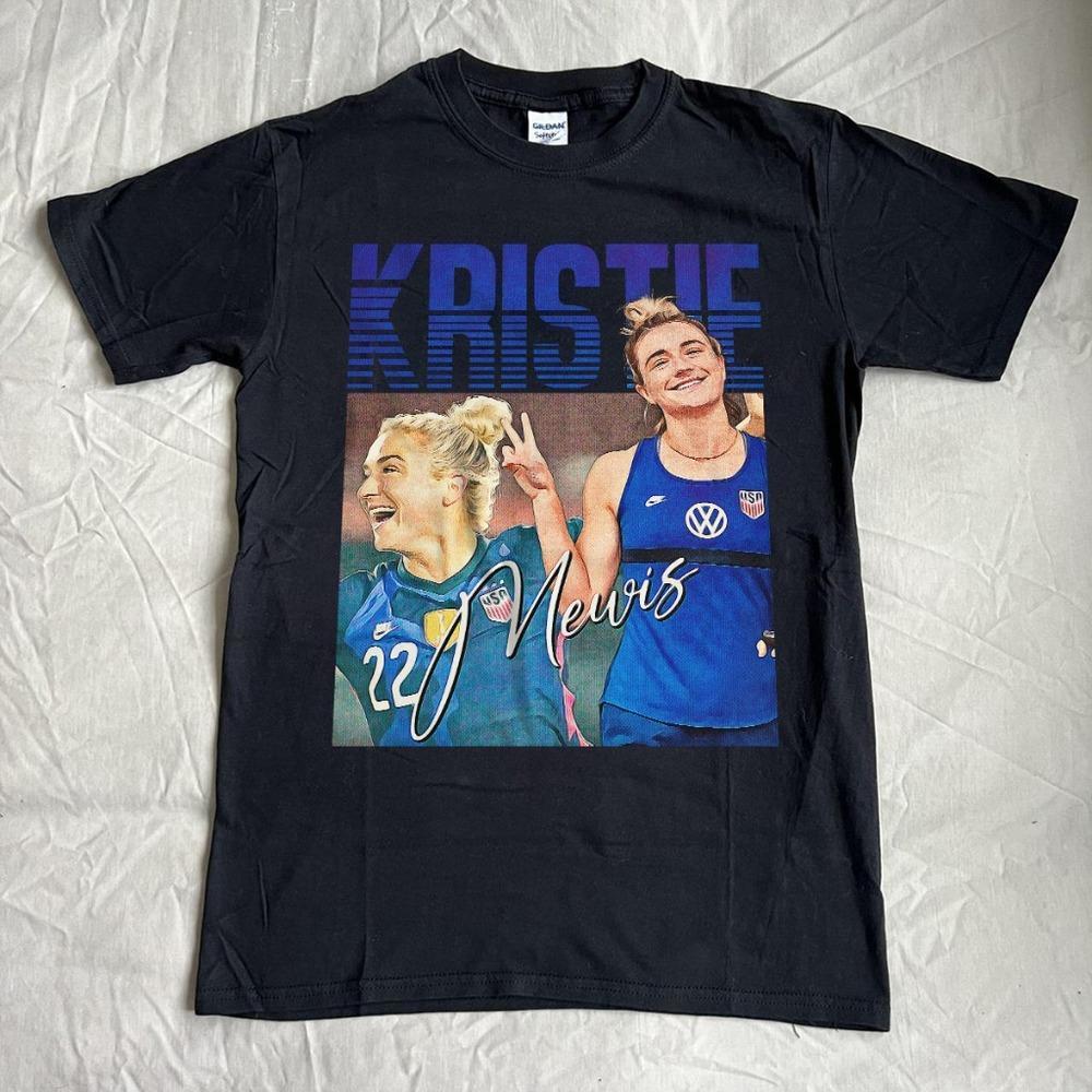 Kristie Mewis - Soccer - Unisex Black T-Shirt